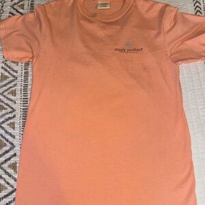 Simply Southern Chicken Nuggets Jesus Graphic Short Sleeve Peach Women's Size S